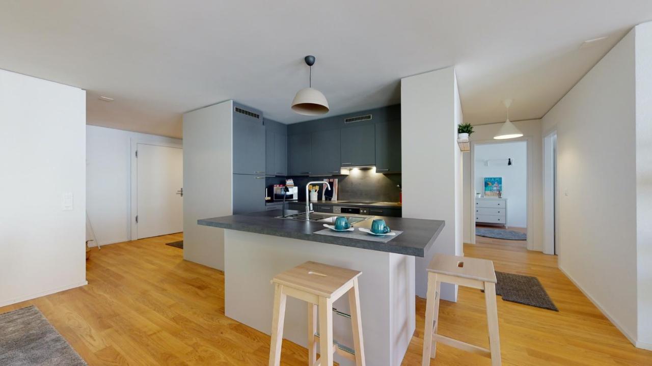 Superbe Modern Apartment In City Center La Chaux De Fonds Esterno foto