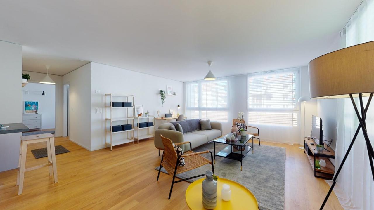 Superbe Modern Apartment In City Center La Chaux De Fonds Esterno foto